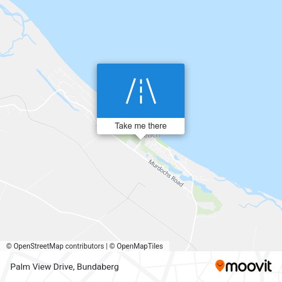 Palm View Drive map