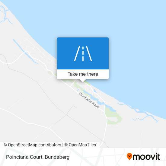 Poinciana Court map