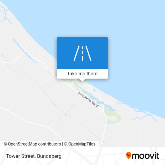 Tower Street map