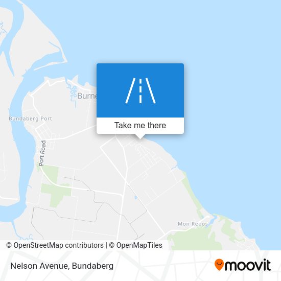 Nelson Avenue map