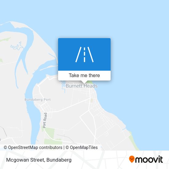 Mcgowan Street map
