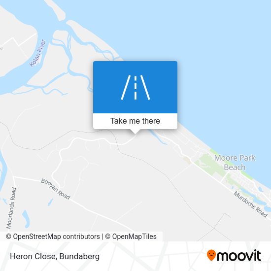 Heron Close map