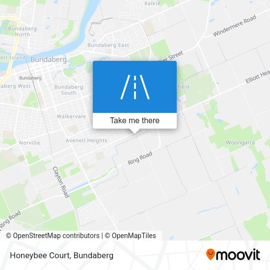 Honeybee Court map