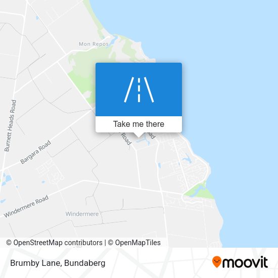 Brumby Lane map