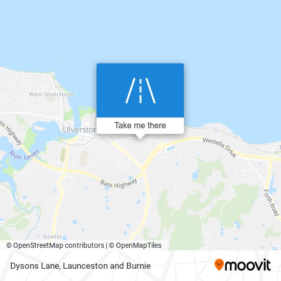 Dysons Lane map