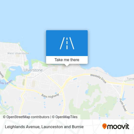 Leighlands Avenue map
