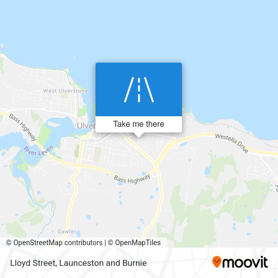 Lloyd Street map