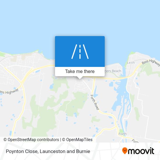 Poynton Close map
