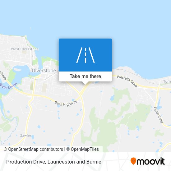 Production Drive map
