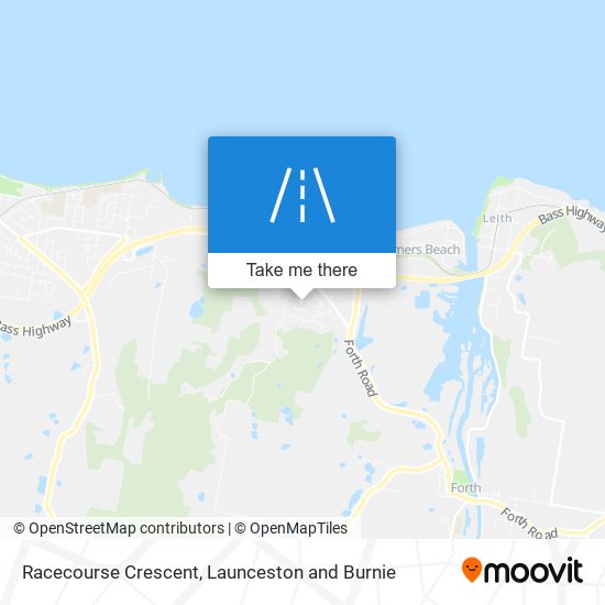 Racecourse Crescent map