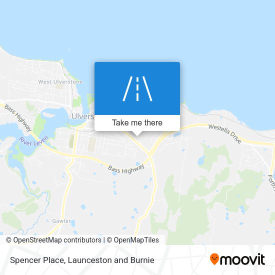 Spencer Place map