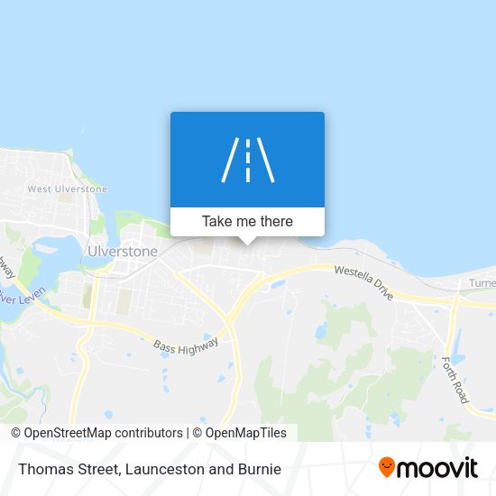 Thomas Street map