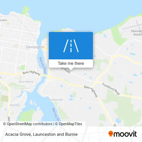 Acacia Grove map