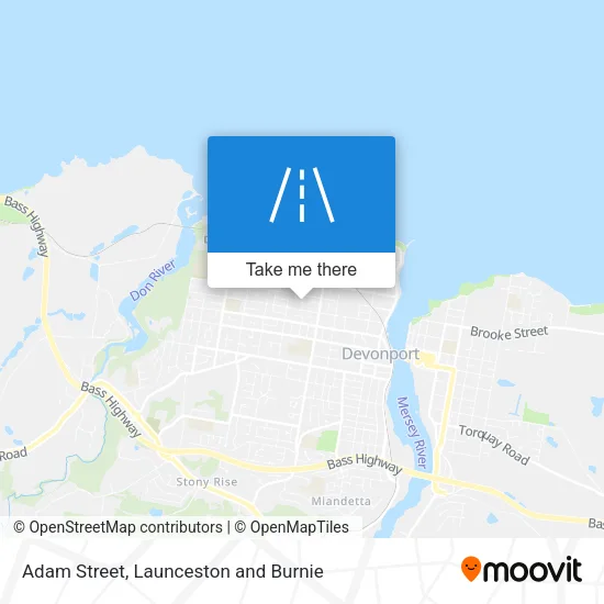 Adam Street map