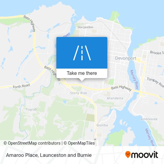 Amaroo Place map