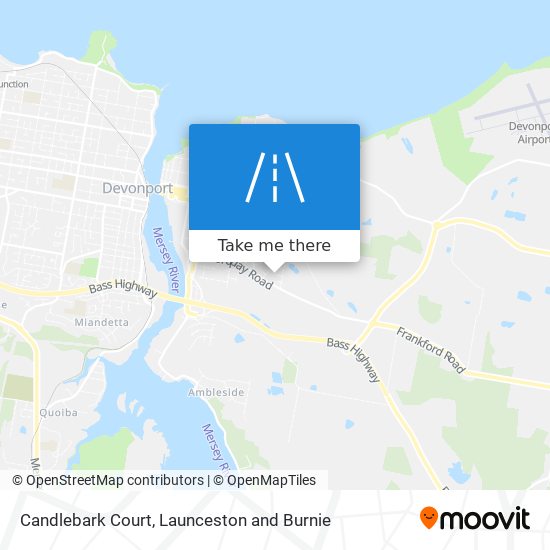 Candlebark Court map