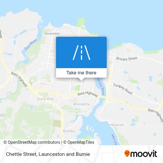 Chettle Street map