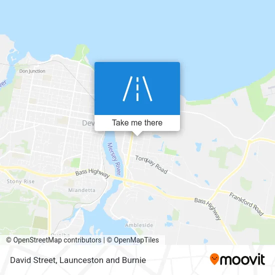 David Street map