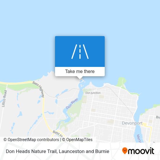 Don Heads Nature Trail map