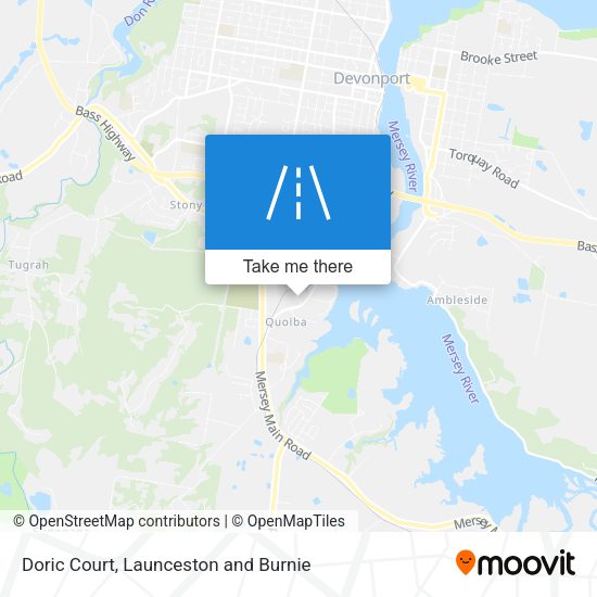 Doric Court map