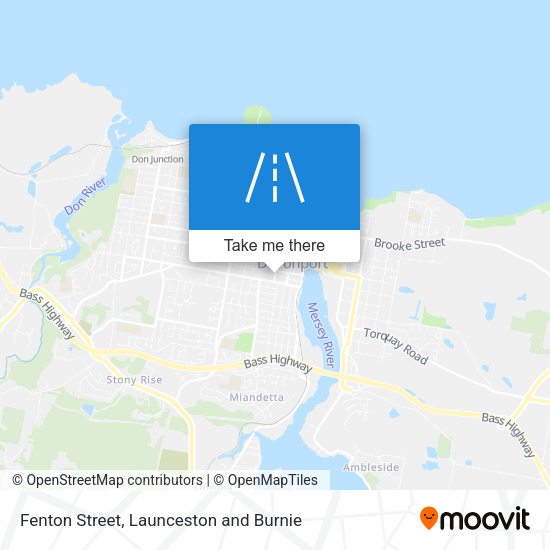 Fenton Street map