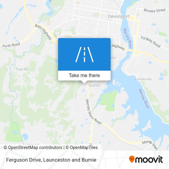 Ferguson Drive map