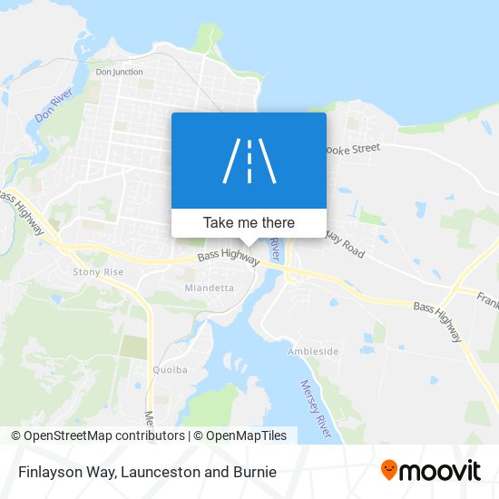 Finlayson Way map