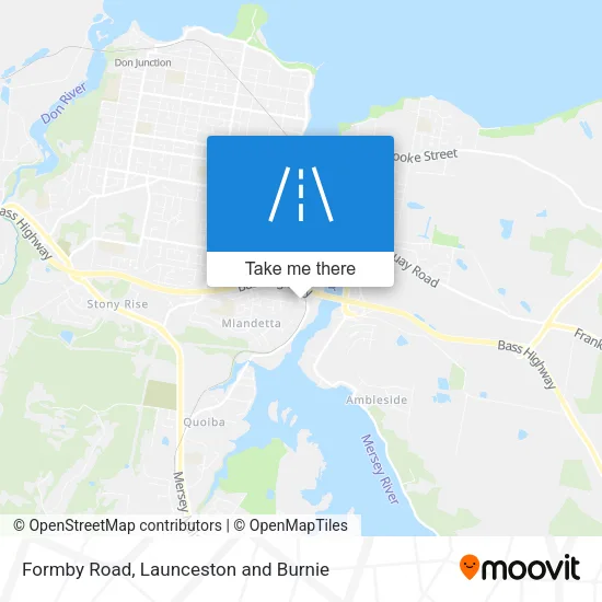 Mapa Formby Road