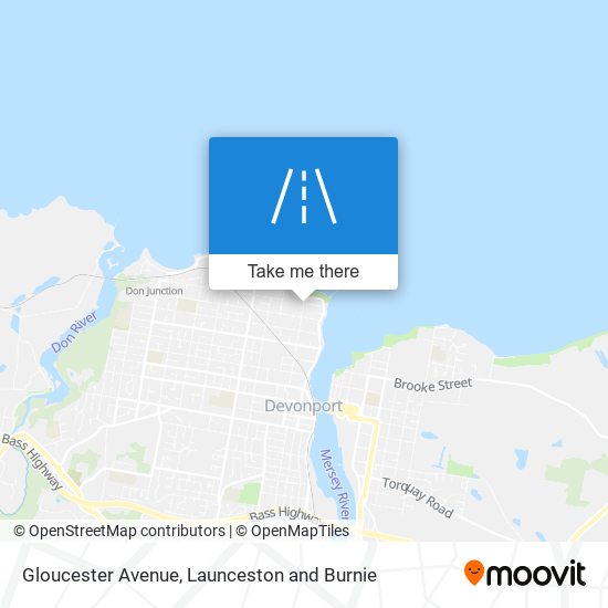 Gloucester Avenue map