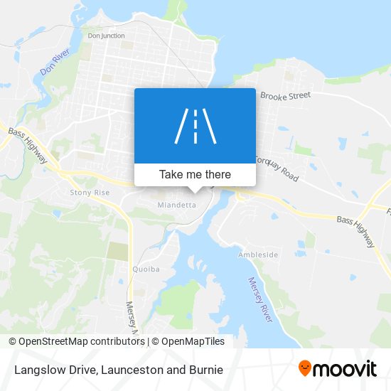 Langslow Drive map
