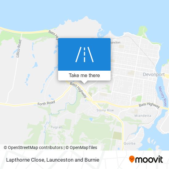 Lapthorne Close map