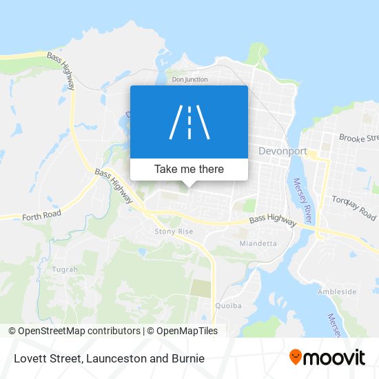 Lovett Street map