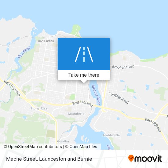 Macfie Street map