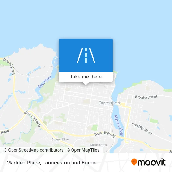Madden Place map