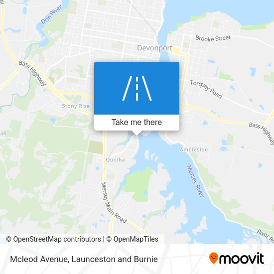 Mcleod Avenue map