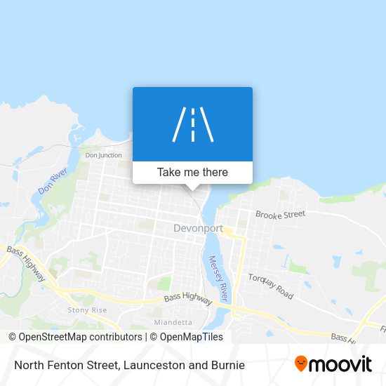 North Fenton Street map