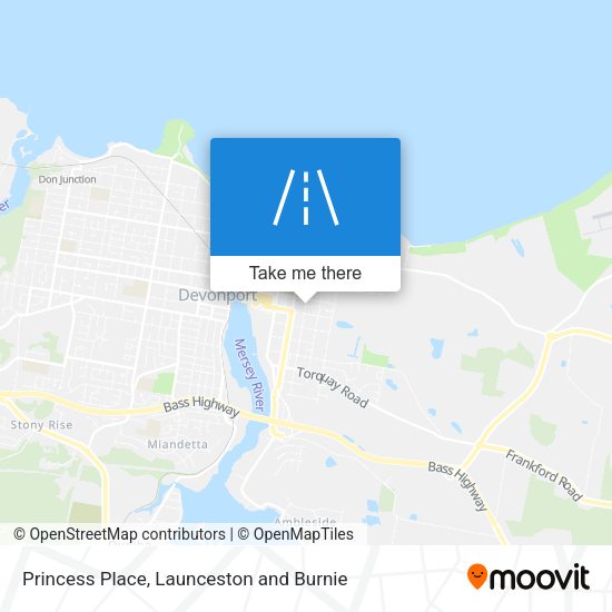 Princess Place map