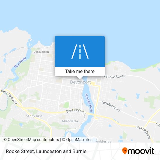 Rooke Street map