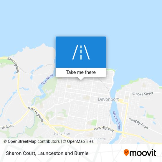 Sharon Court map