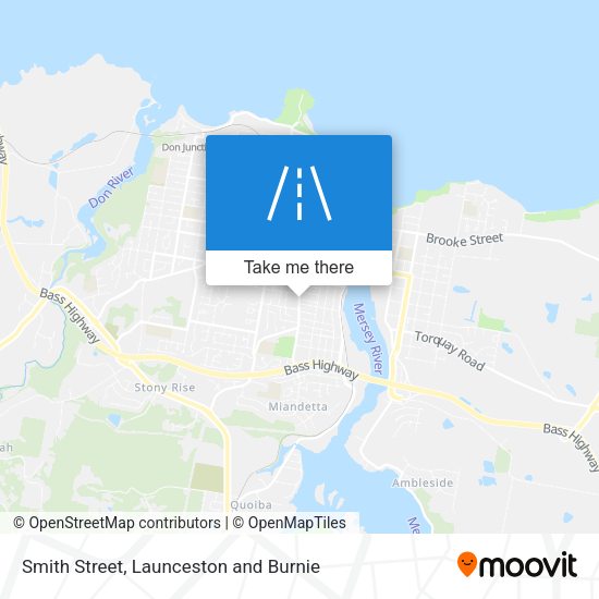 Smith Street map
