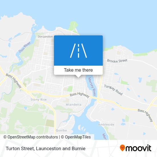 Turton Street map