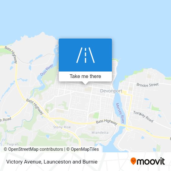 Victory Avenue map