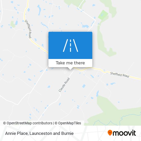 Annie Place map