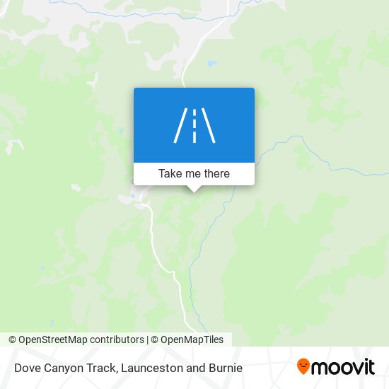 Dove Canyon Track map