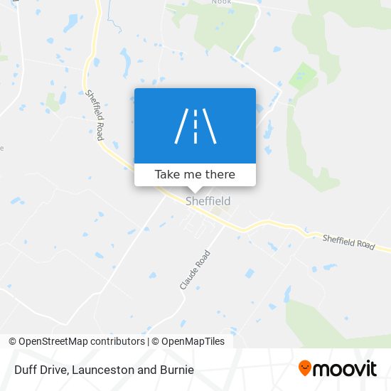 Duff Drive map