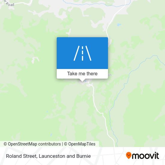 Roland Street map