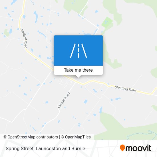 Spring Street map