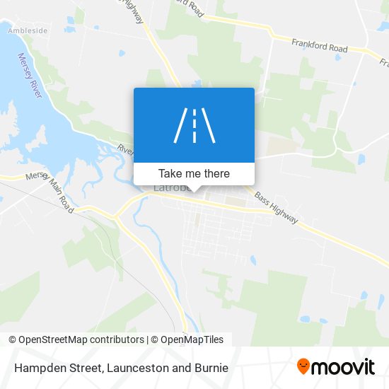 Hampden Street map