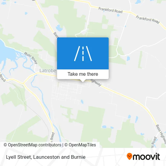 Lyell Street map