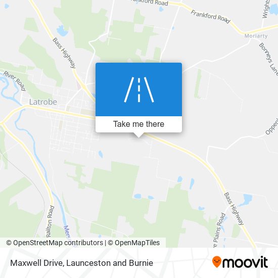 Maxwell Drive map